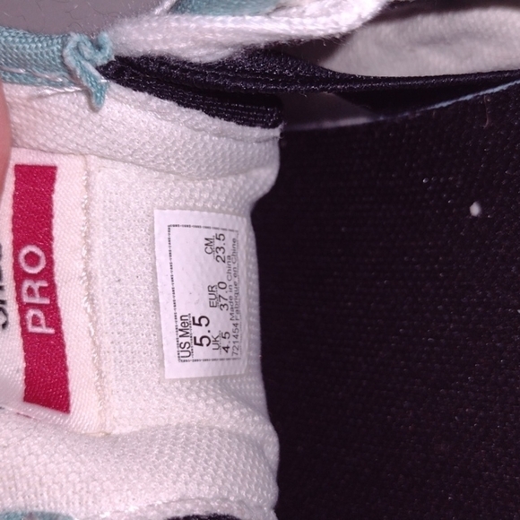 Chima pro 2 men’s Vans light blue turquoise color size 5.5 - Picture 12 of 12